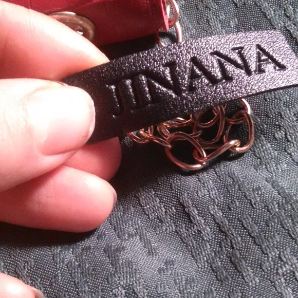 Faux Leather Red Mini Handbag - Picture 10 of 10